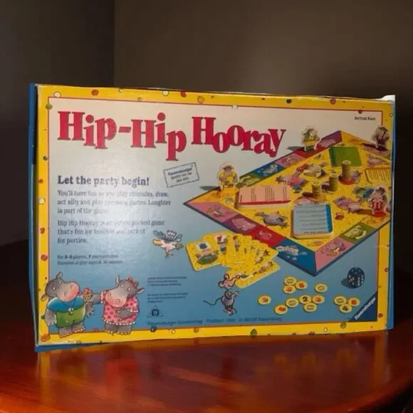 1994 Vintage Hip-Hip Hooray Game by Ravensburger - Picture 8 of 9
